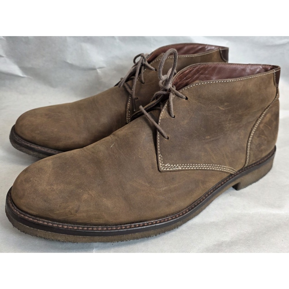JOHNSTON MURPHY Boots (Sz 12 M) 251870 PFBT50 COPELAND MEN LEATHER CHUKKA